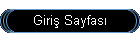 Giri� Sayfas�